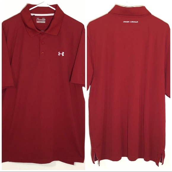 under armor loose heatgear polo